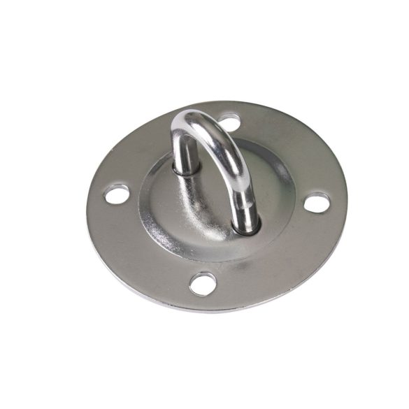 Függőfotel mennyezeti szerelőkészlet, Sofotel, hintához és függőfotelhez, 150 cm lánc, acél, 150 kg teherbírás, 3 karabiner, csavarok és tiplik