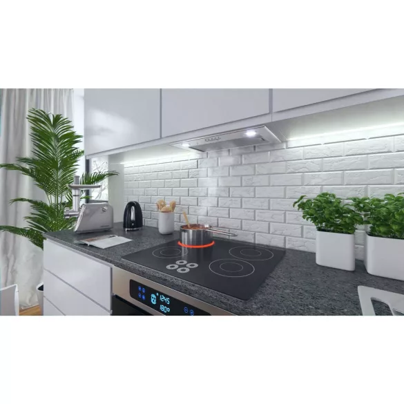Okap kuchenny podszafkowy 60 cm Inox BE-50