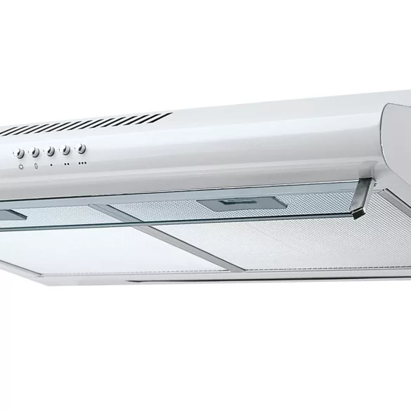 Aláépíthető páraelszívó, Berdsen, BE-10-A, 50 cm, fehér, LED világítás, 3 fokozat, rozsdamentes acél, 205 m3/h, mechanikus vezérlés