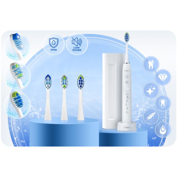 Szczoteczka soniczna do zębów Berdsen Galaxy biała