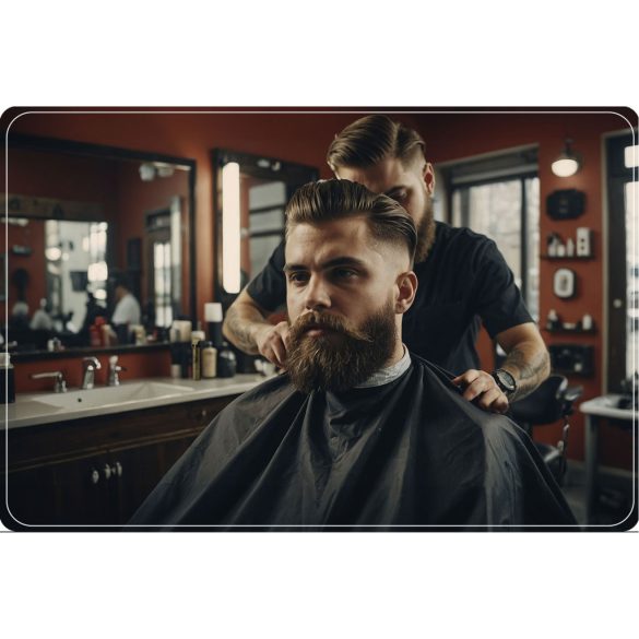 Akkumulátoros hajvágó, Berdsen BD-261, arany, oroszlán minta, 5 W, acél penge, 6000/7500/8500 RMP, 1,5–9 mm, LCD kijelzős, Li-Ion 3,7 V 1800 mAh, USB-C töltés