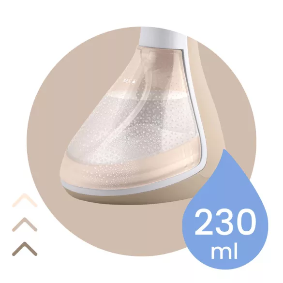 Elektromos ruhagőzölő, Berdsen BD-311, fehér, 1600 W, 230 ml tartály, gőzkibocsátás: 26 g/perc, kefés fej, 2,0 m kábel