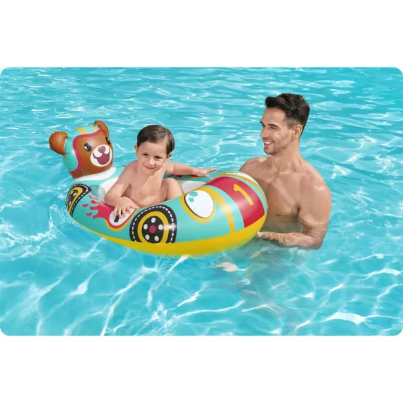 Gumimatrac, BESTWAY, türkiz, maci forma, 109 x 69 cm (34170-02)