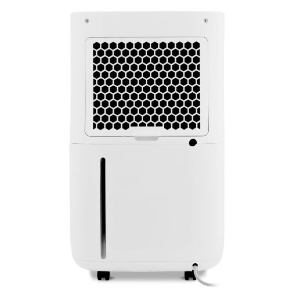 Páramentesítő, Berdsen BD-523, fehér, 6500 ml tartály, 20 l/24 h, kompresszoros, LCD kijelző és érintőpanel, higrosztátos, folyamatos vízelvezetés, 48 dB, 320 W