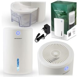   Páramentesítő, Berdsen BD-526, fehér, 800 ml tartály, ultracsendes 34 dB, Peltier-technológia, 280 ml/nap, LED világítás, 22,5 W