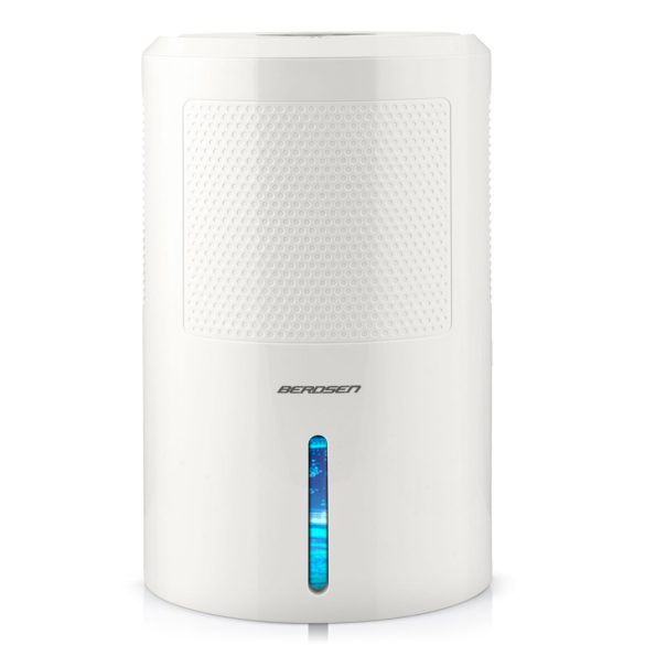 Páramentesítő, Berdsen BD-530, fehér, 2000 ml tartály, 750 ml/nap, ultracsendes 34 dB, Peltier-technológia, érintőpanel, időzítő, éjszakai mód, 60 W