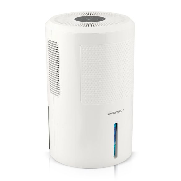 Páramentesítő, Berdsen BD-530, fehér, 2000 ml tartály, 750 ml/nap, ultracsendes 34 dB, Peltier-technológia, érintőpanel, időzítő, éjszakai mód, 60 W