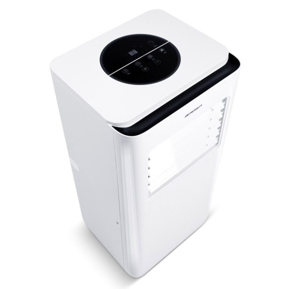 Mobil légkondicionáló, Berdsen, BD-580, fehér, 2900 W, 270 m3/óra, 33 × 28 × 70 cm, Wi-Fi okosvezérlés (Tuya Smart), hűt, párátlanít, ventilál, R290 hűtőközeg