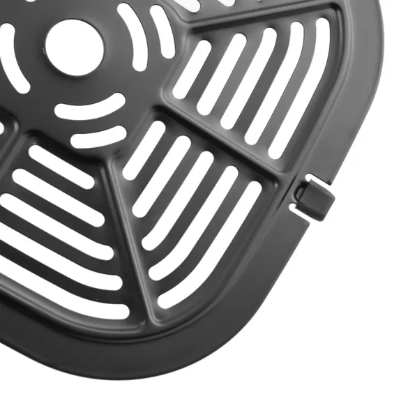Rácsos tálca Berdsen BD-652 típusú Air Fryer forrólevegős sütőhöz, rozsdamentes, hőálló kivitel, könnyen tisztítható, tartós kialakítás