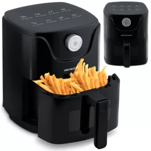 Air Fryer forrólevegős sütő, Berdsen BD-654, 2,5 l, fekete, olaj nélküli sütés, 8 programos, hőszigetelést biztosító ház, 1000 W