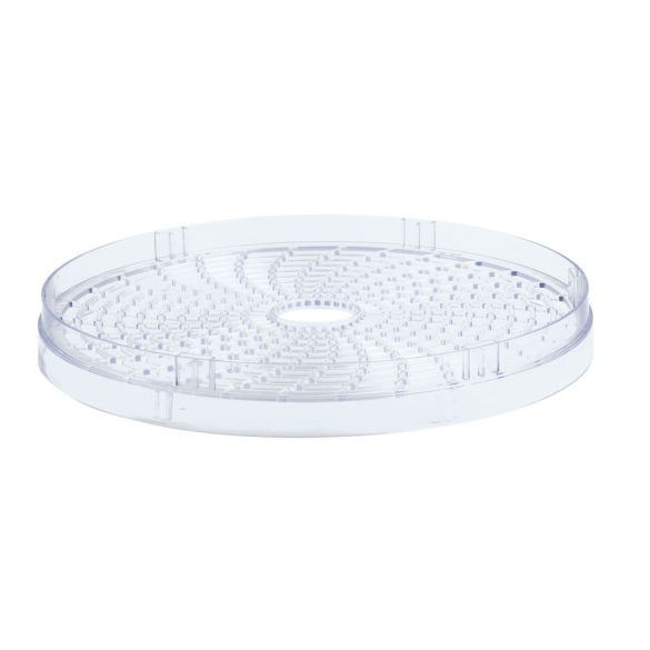 Konyhai aszaló tálca, Berdsen BD-691 elektromos konyhai aszalóhoz, átmérő: 27 cm, 1 db, könnyen tisztítható, nem tapadós felület