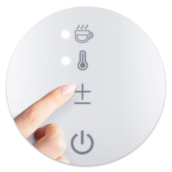 Vízforraló, Berdsen BD-709, 1700 ml, fehér, 1850-2200 W, duplafalú, érintőpaneles hőfokbeállítás, nem melegedő fogantyú, melegen tartás 2 óráig, 360°-os talp, hőmérővel