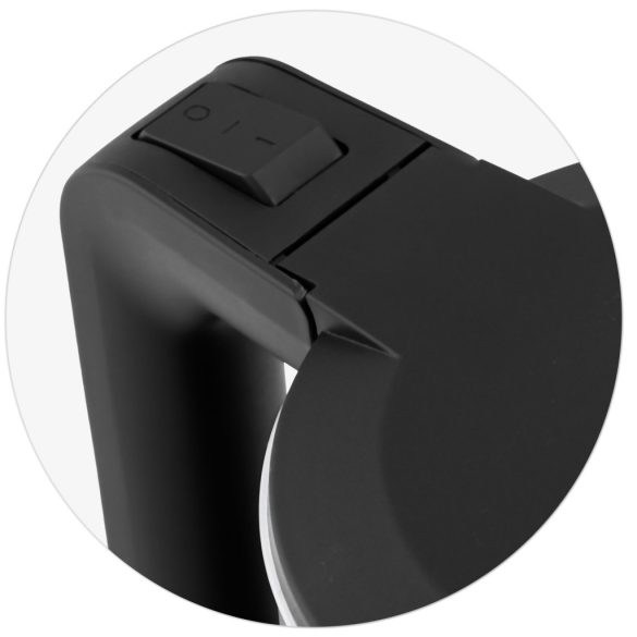 Vízforraló, Berdsen BD-710, 1700 ml, fekete, 1850-2200 W, duplafalú, szárazforralás elleni védelem, 360°-os talp, nem melegedő burkolat, kivehető vízkőszűrő