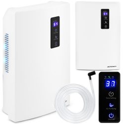   Páramentesítő, Berdsen BR-20, fehér, 2000 ml tartály, 700 ml/nap, UV-lámpás légtisztítás, Peltier-technológia, ultracsendes 34 dB, automatikus leállás, LED érintőkijelző, időzítő, 90 W