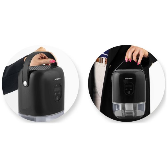 Páramentesítő, Berdsen BR-10B, fekete, 1000 ml tartály, ultra csendes 34 dB, Peltier-technológia, LED fény, éjszakai mód, 22,5 W