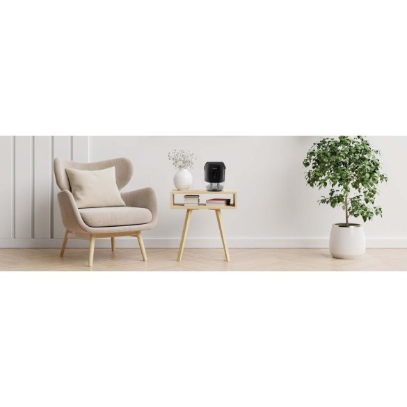 Páramentesítő, Berdsen BR-10B, fekete, 1000 ml tartály, ultra csendes 34 dB, Peltier-technológia, LED fény, éjszakai mód, 22,5 W
