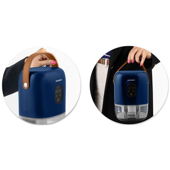 Páramentesítő, Berdsen BR-10B, sötétkék, 1000 ml tartály, ultra csendes 34 dB, Peltier-technológia, LED fény, éjszakai mód, 22,5 W