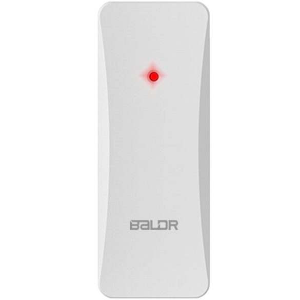 Időjárás állomás külső érzékelő, BALDR, fehér, vezeték nélküli, 433,92 MHz, 60 m hatótáv, elemes (2 × AA, nem tartozék), kompatibilis: Berdsen BD-910/BD-907/BD-908/BD-909/BD-906