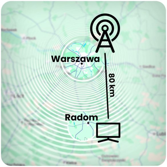 TV antenna, Berdsen BD-950, ezüst, kültéri, 4K Ultra HD kompatibilis, VHF + UHF, DVB-T/T2, LTE szűrős, 12 dB erősítés, 80 km hatótáv