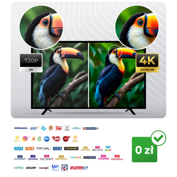 TV antenna, Berdsen BD-952, ezüst, kültéri, 4K Ultra HD kompatibilis, VHF + UHF, DVB-T/T2, LTE szűrős, 13-15 dB erősítés, 80 km hatótáv