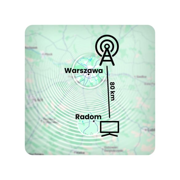 TV antenna, Berdsen BD-953, ezüst, kültéri, 4K Ultra HD kompatibilis, VHF + UHF, DVB-T/T2, LTE szűrős, 13-15 dB erősítés, 80 km hatótáv