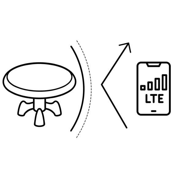 TV antenna, Berdsen BD-955, fekete, beltéri/kültéri, 4K Ultra HD kompatibilis, VHF + UHF, DVB-T/T2, LTE szűrős, 28 dB erősítés, 80 km hatótáv, 10 m kábel