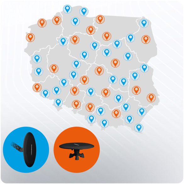 TV antenna, Berdsen BD-955, fekete, beltéri/kültéri, 4K Ultra HD kompatibilis, VHF + UHF, DVB-T/T2, LTE szűrős, 28 dB erősítés, 80 km hatótáv, 10 m kábel