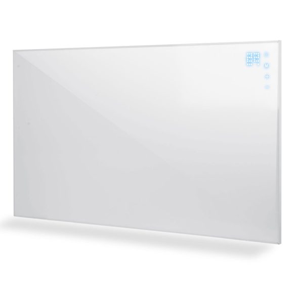 Elektromos fűtőpanel, Berdsen BD-989, fehér, 960 W, 120 x 80 x 1,2 cm, Wi‑Fi (Tuya) és távirányító, érintőpanel, beépített termosztát, időzítő: 1-9 óra