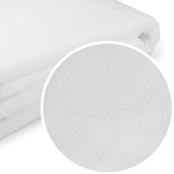 Talajtakaró agrotextília, Plonos, 1,6 x 1 m, fehér, nem szőtt, 50 g/m2, szélálló, fagyálló, UV-védelem