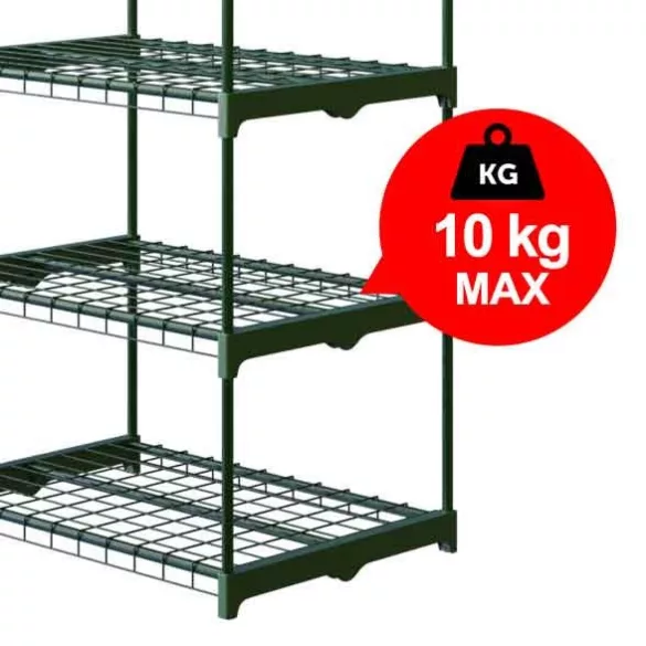 Melegágy, Plonos 4921, 69 x 49 x 125 cm, átlátszó, PVC 110 g/m2 borítás, acél váz, UV-álló, vízálló, cipzáras ajtó