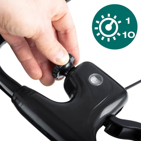 Kézi szórókocsi, Plonos PL-981, 27 l, 10 fokozatú szórásállítás, 3 m szórássáv, kerekes, műtrágyához, fűmaghoz, sóhoz és homokhoz, maximum 27 kg teherbírás