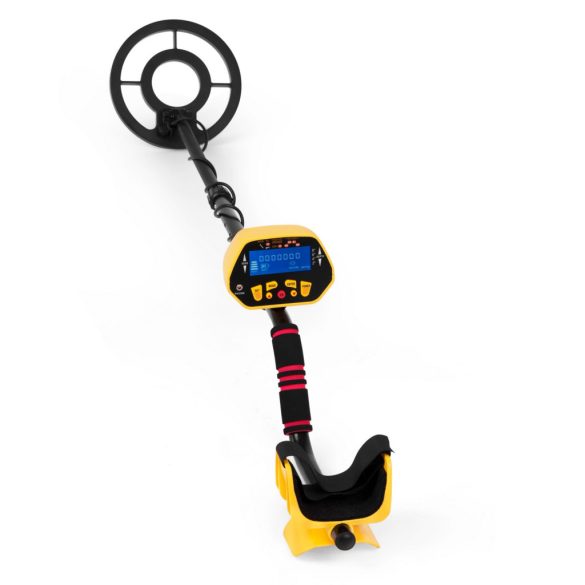 Fémdetektor, Cobra Tector CT-1028, 105–120 cm, 22 cm vízálló keresőfej, LCD kijelző, 3 hangjelzés, 5 beállítás, elemes (2 db 9V)