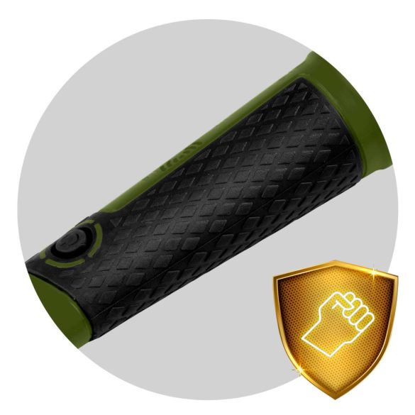 Fémdetektor, Cobra Tector CT-1078, zöld, 24,2 x 3,7 cm, IPX8 vízálló, 3 riasztási mód, beépített LED lámpa, 360° érzékelés, automatikus hangolás, elemes (1 db 9V)