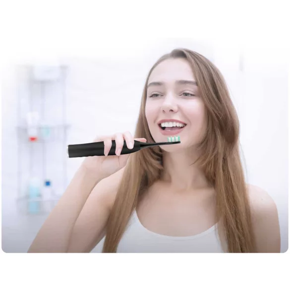 Szczoteczka soniczna do zębów zestaw z ETUI Sonica B3 czarna