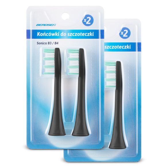 Końcówki do szczoteczki sonicznej Berdsen B3 4 szt