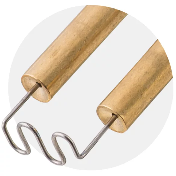 Műanyaghegesztő kapocs, Humberg, A típus, 600 db, hullámszélesség: 8 mm, univerzális, rozsdaálló fém