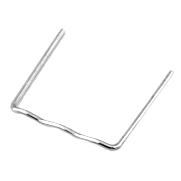 Műanyaghegesztő kapocs, Humberg, C típus, 100 db, hullámszélesség: 8 mm, univerzális, rozsdaálló fém