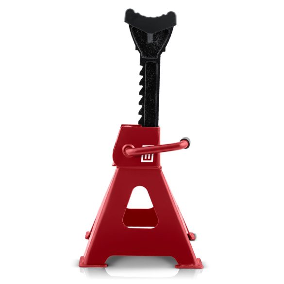 Autóemelő bak, Humberg HM-384, piros, 2 db, 3000 kg teherbírás, 26–40 cm emelési tartomány, 20 cm hossz, acél, racsnis, gumipárnás