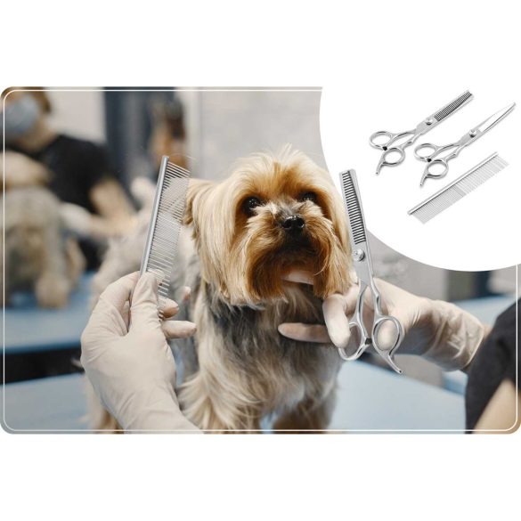 Akkumulátoros kisállat szőrnyírógép, Pethaus PH-100, rózsaszín, 10 W, LCD kijelző, acél penge, 0,8-2,0 mm, Li-Ion 3,7 V, 3200 mAh, USB-C töltés