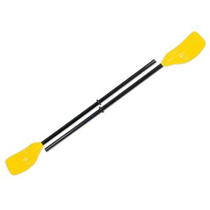 Evezőlapát szett, BESTWAY, sárga/fekete, 124 cm, 2 részes, műanyag fej, műanyag rúd, poliészter táskában, 2 darabos készlet (62015)