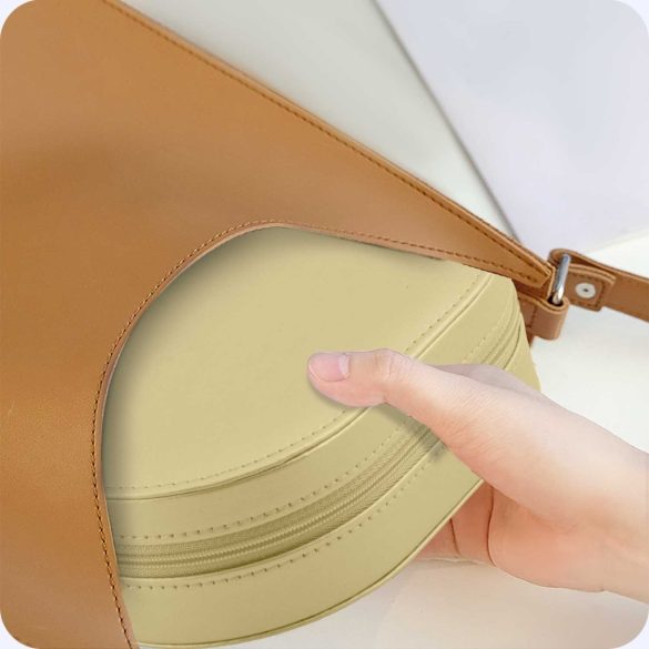 Ékszerdoboz, Massido MS-707, 16,5 x 12 x 5 cm, arany, PU műbőr, zárható, könnyű, utazáshoz ideális, több rekesszel