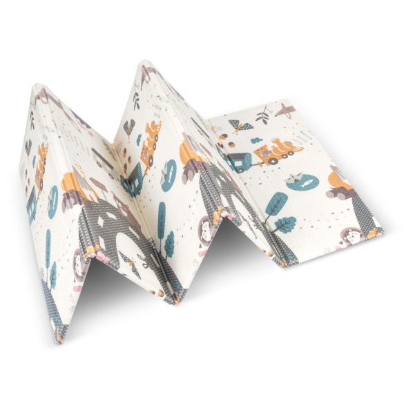 Játszószőnyeg, Nukido NK-340, számok, 200 x 180 cm, összehajtható, kétoldalas, vízálló, 1 cm vastag, XPE hab, csúszásgátló