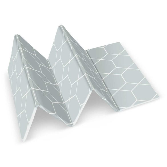 Játszószőnyeg, Nukido NK-340, óceán motívum/szürke, 200 x 180 cm, összehajtható, kétoldalas, vízálló, 1 cm vastag, XPE hab, csúszásgátló