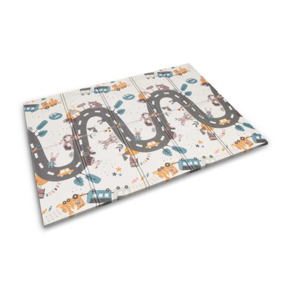 Játszószőnyeg, Nukido NK-341, számok, 200 x 150 cm, összehajtható, kétoldalas, vízálló, 1 cm vastag, XPE hab, csúszásgátló