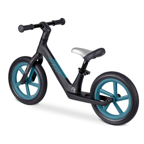 Kétkerekű futóbicikli, Nukido Light Flee, fekete, EVA habkerekek 29 cm, tartós nylon váz, állítható ülésmagasság 35-41 cm, puha ülés, gumírozott markolat, szuperkönnyű