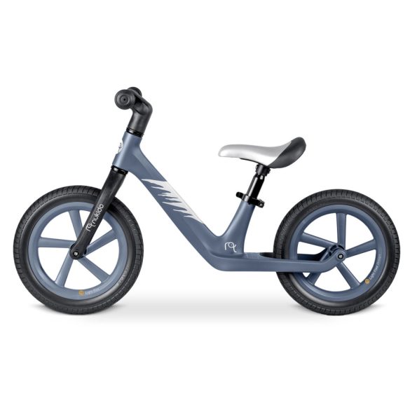 Kétkerekű futóbicikli, Nukido Light Flee, kék, EVA habkerekek 29 cm, tartós nylon váz, állítható ülésmagasság 35-41 cm, puha ülés, gumírozott markolat, szuperkönnyű