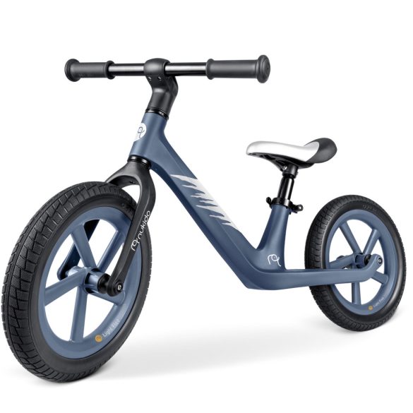 Kétkerekű futóbicikli, Nukido Light Flee, kék, EVA habkerekek 29 cm, tartós nylon váz, állítható ülésmagasság 35-41 cm, puha ülés, gumírozott markolat, szuperkönnyű