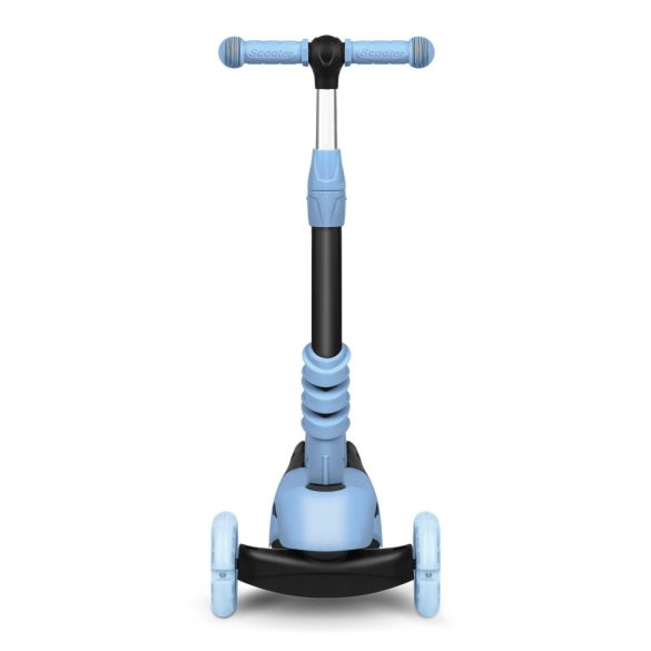 Háromkerekű roller, Ricokids Todi, kék, 3 az 1-ben, LED világítás a kerekekben, állítható magasságú kormány és ülés, balanszos irányítás, EN 71, max. 30 kg teherbírás, levehető üléssel és tolórúddal