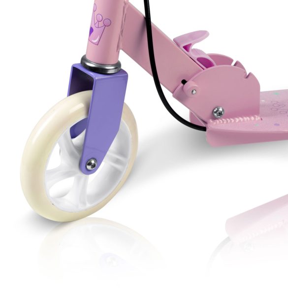 Gyerek roller, Ricokids Kodi, lila, 14,5 cm PU kerekek, összecsukható, állítható kormány, kézifék és lábfék, ABEC-7 csapágy, 3–8 éveseknek, max. 50 kg