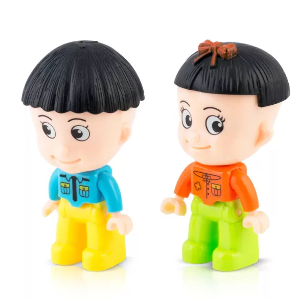 Mágneses építőjáték készlet,, Ricokids RK-768, oktató, készségfejlesztő, mágneses elemek, toronyépítéshez